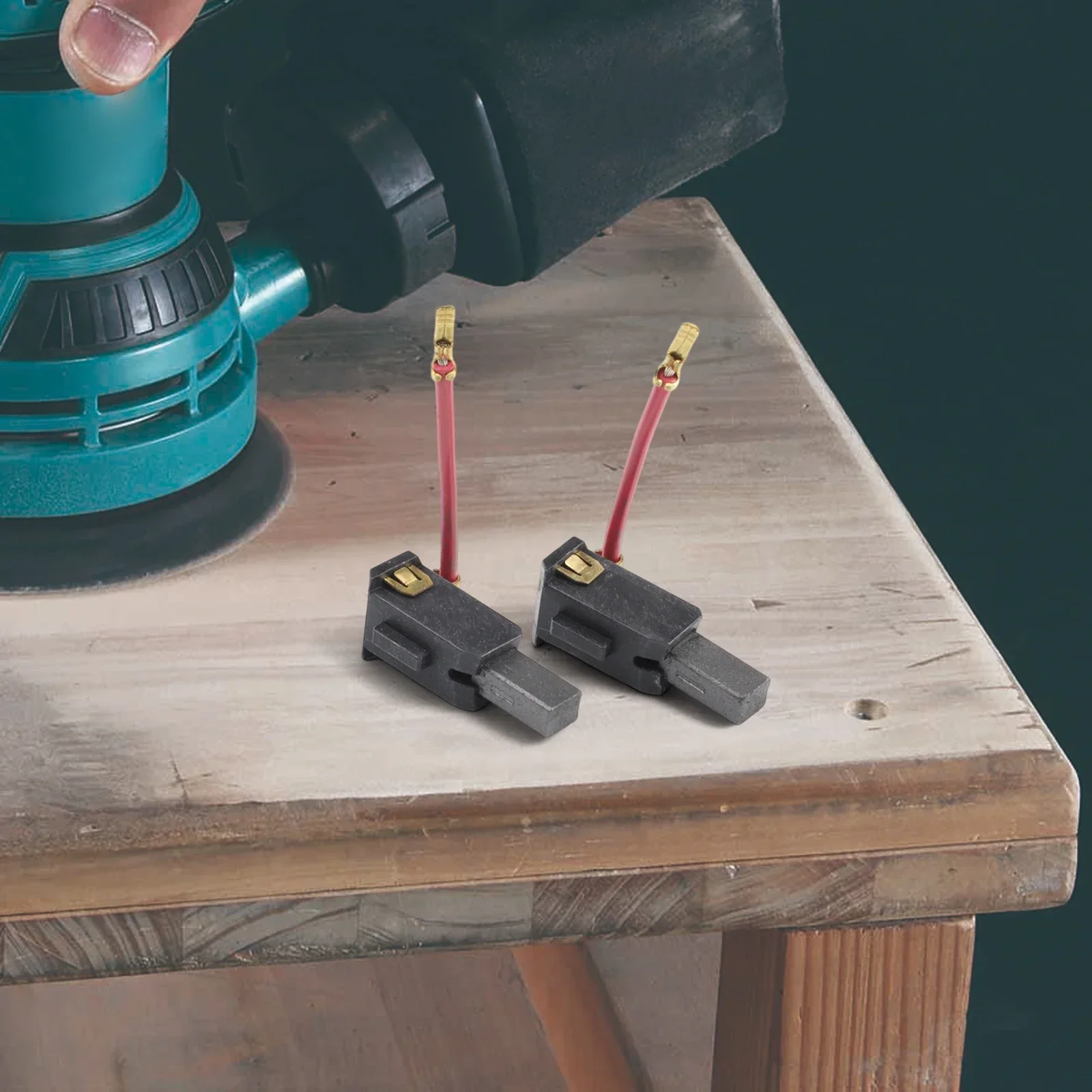 

Replacement Use Carbon Brush Holder Carbon Brush DWE6411 Sanders Brand New Carbon Material Metal Material Pack Of 2