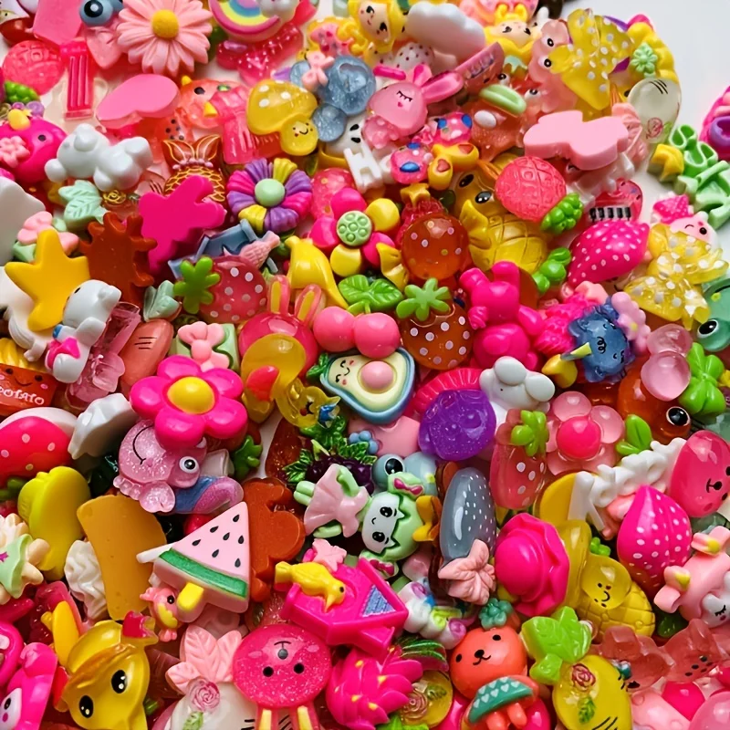 20 Teile/beutel Gemischte Stil Harz Süßigkeiten Keks Lebensmittel Nail art Telefon Fall Haarnadel Kühlschrank Handgemachte DIY Charms Zubehör Dekoration – Detail 24