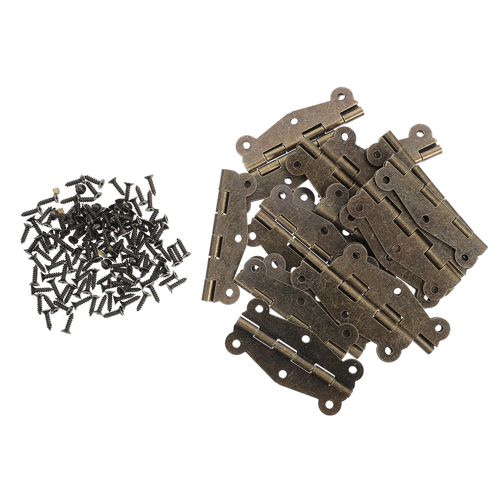 

20 Pcs Gift Box Butterfly Hinge for Iron Style niture Hinges