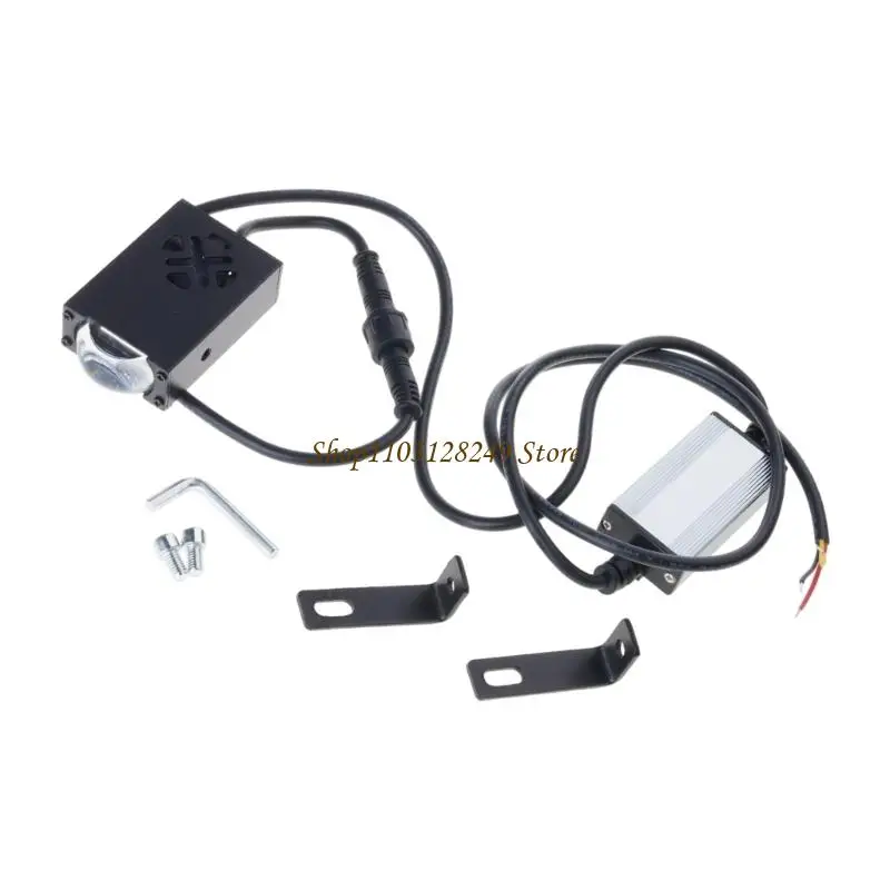 N5KD Weatherproof Low Energy LED Front Grille Lights Lamp Adds Safety for Car Shows Clubs Enhanced Vehicle Visibility