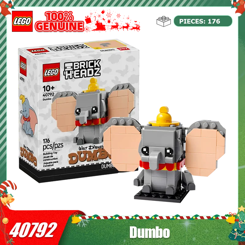 

LEGO Building Blocks Disney Series Dumbo Donkey Panda Children's Puzzle Building Blocks Toy Gift