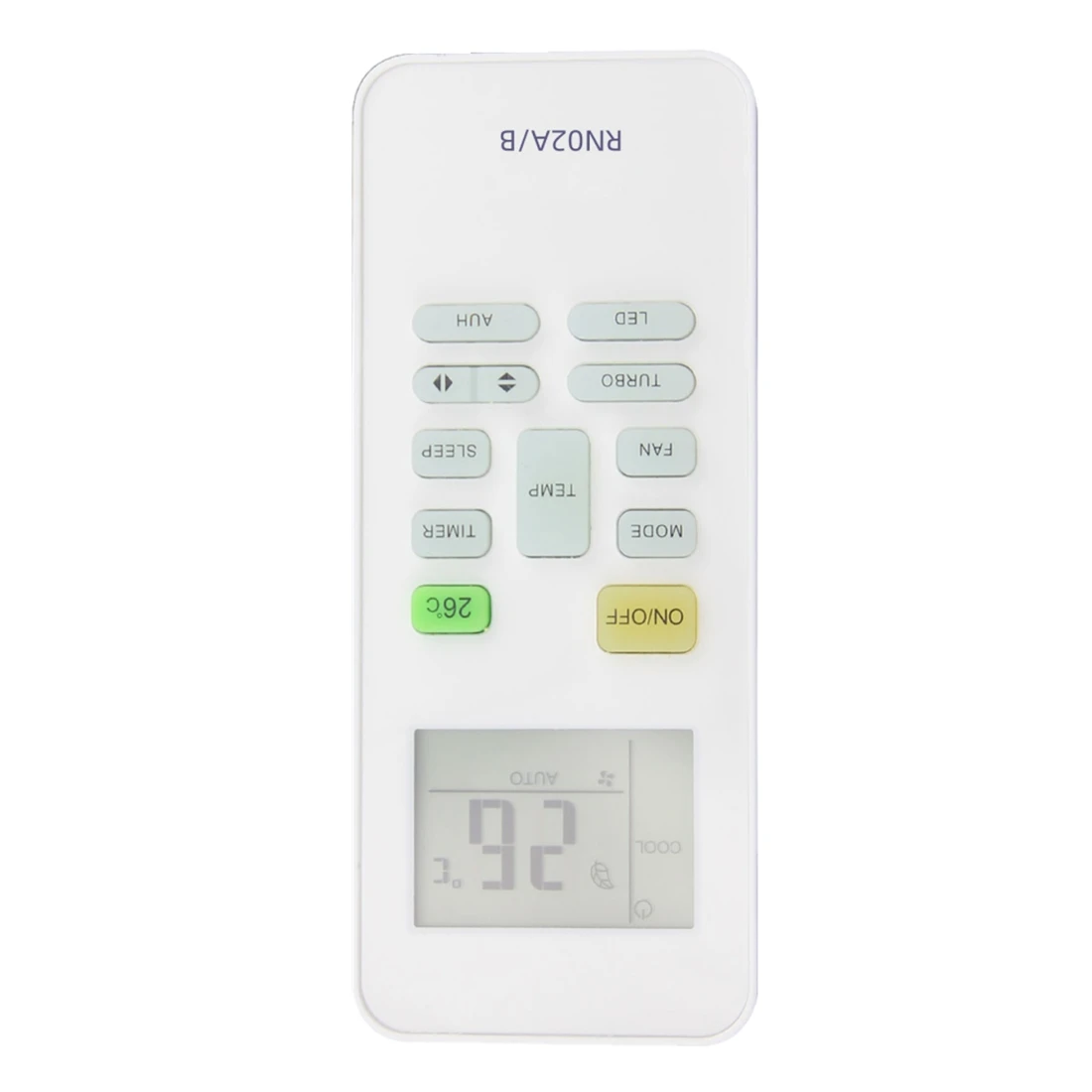 Air Conditioner Remote Control RN02A/B for Midea Air Conditioner RN02A RN02B RN02C RN02D RN02E RN02H