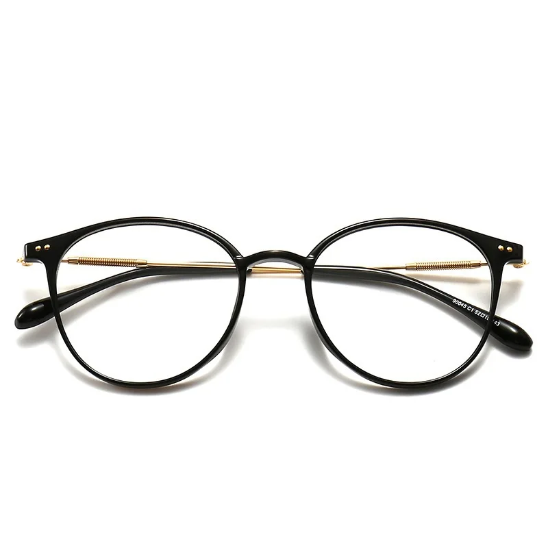Neue Unisex-Brille mit rundem Polygon-Design für Männer und Frauen, Metallrahmenbrille, einfache Brille, kurzsichtige Brille, Brille -1,0 -2,5 -2,0 -1,5