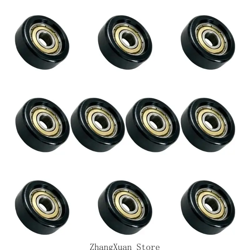 Wartungsrollenlager-Flachradsatz für Schiebepaneel-Service, 10er-Pack 3XUF – Detail 2