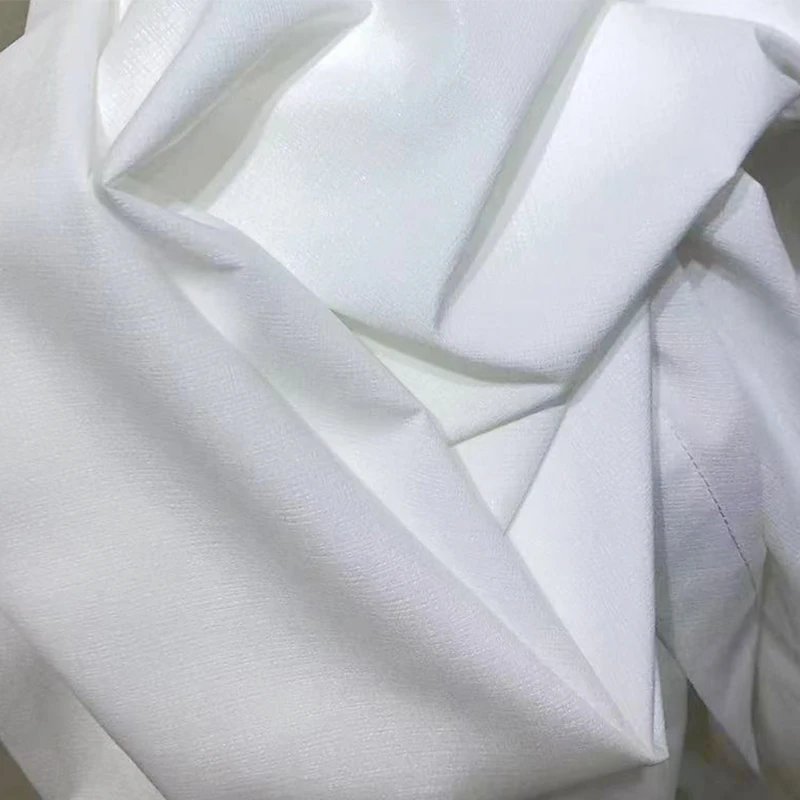 Asazal witte tule hoge kwaliteit dik garen luxe chiffon gordijnen voor slaapkamer villa ondoorzichtige gordijnen woonkamer decoratie