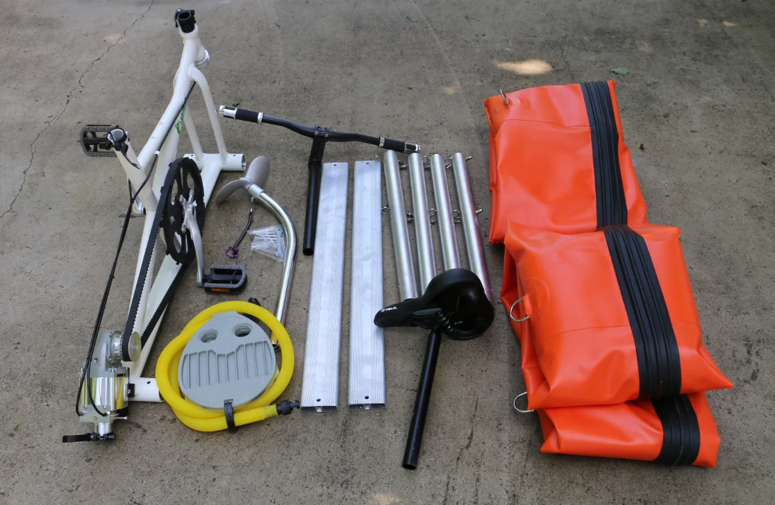 دراجة مائية قابلة للنفخ، معدات الرياضات المائية