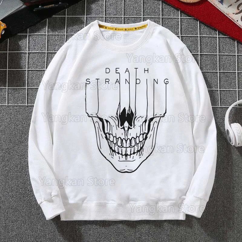 Death Stranding Kojima Casual Hooded Clothes Solid Color Regular Hooded Hoodies Unisex Printing Hoodies