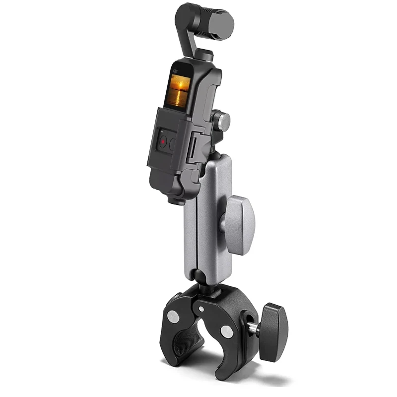 AliExpress TOFEIJ Motorcycle Mountain Bike Holder Handle Clip Fixed Gimbal Adapter Frame for DJI Osmo Pocket 3 /Pocket 2 1 Gopro Action Camera