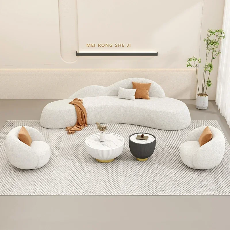

Family Modern Sofas Minimalist Recliner Filler Designer Individual Sofa Multifunctional Italian Meuble De Salon Home Furniture