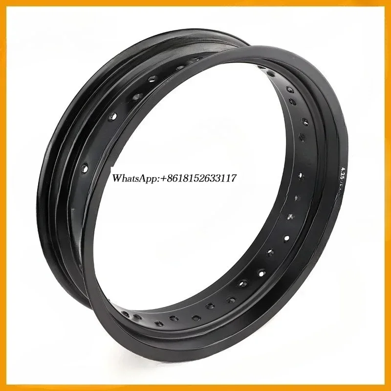 Offroad-Motorrad-Modifikation, breite und harte, langlebige Stahlfelge, 4,25 x 17 5,0 x 17 Zoll, Zubehör, Felge, Stahlfelge MM