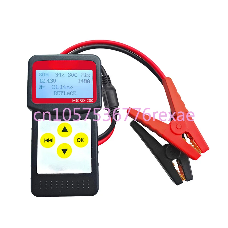 Launch Lead Acid 12 Volt Battery Tester Portable Smart Auto Forklift Alternator