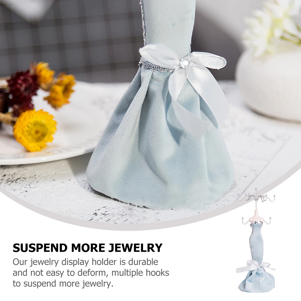 

Jewelry Rack Necklace Hanger Stand Organizer Displays for Selling Holder Earring Stands Hanging Mannequin Crafts Lightweight