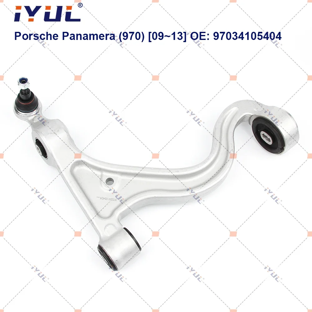 Iyul Een Paar Driehoek Voor De Onderste Wielophanging Voor Porsche Panamera 970 3.0 D 4.8 4S 4.8 Turbo 2009 ~ 2013 97034105304