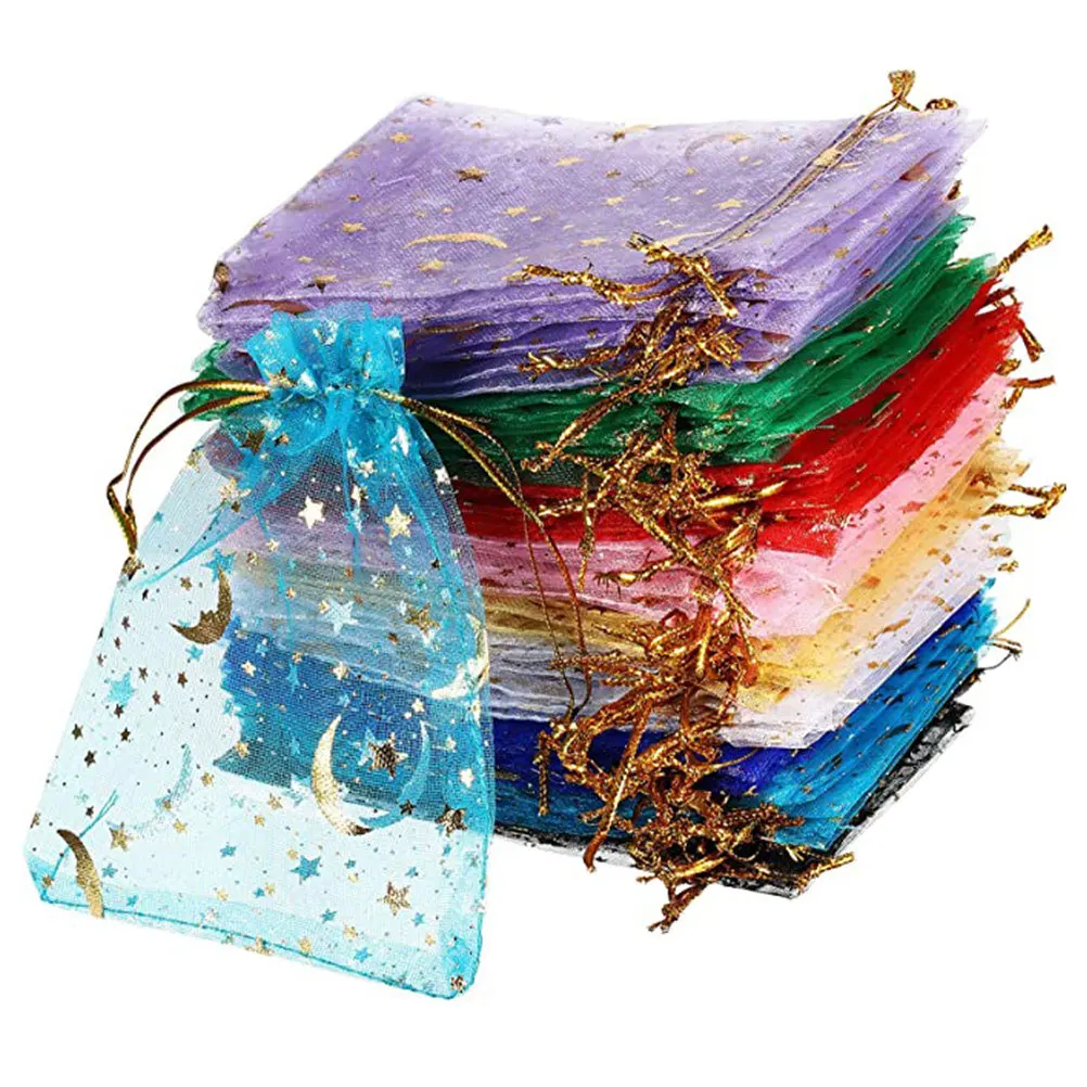

150 Pcs Party Favor Bags Jewelry Storage Pouches Drawstring Small Jewellery for