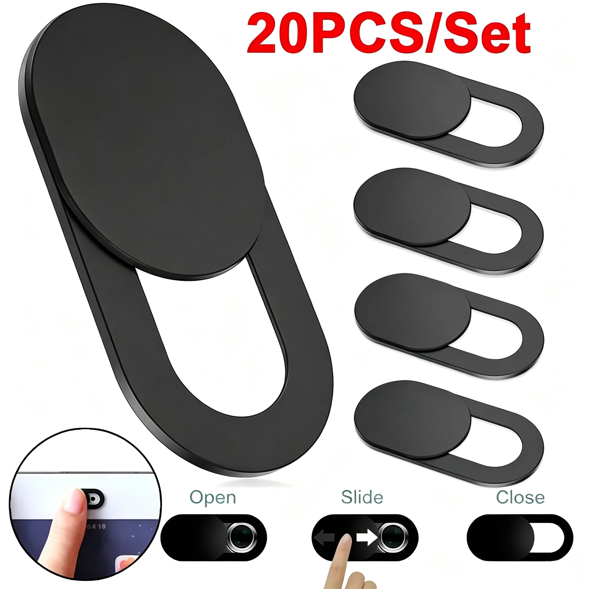 Webcam Privacy Cover 5/10/20 Pcs Ultra Thin Slider Plastic C