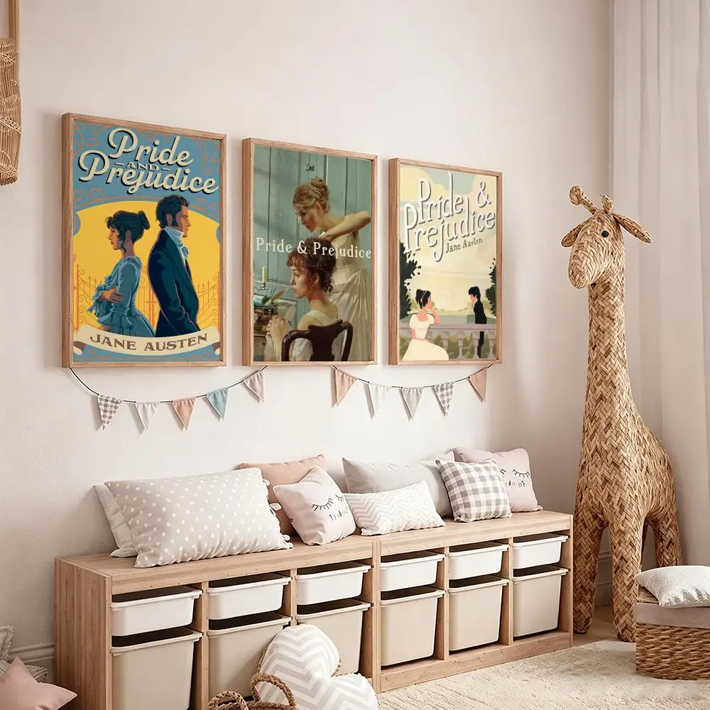 movie Pride & Prejudice Poster Poster HD Waterproof Self-Adhesive Wall Art - Versatile Decor for Any Space|Perfect Gift Idea