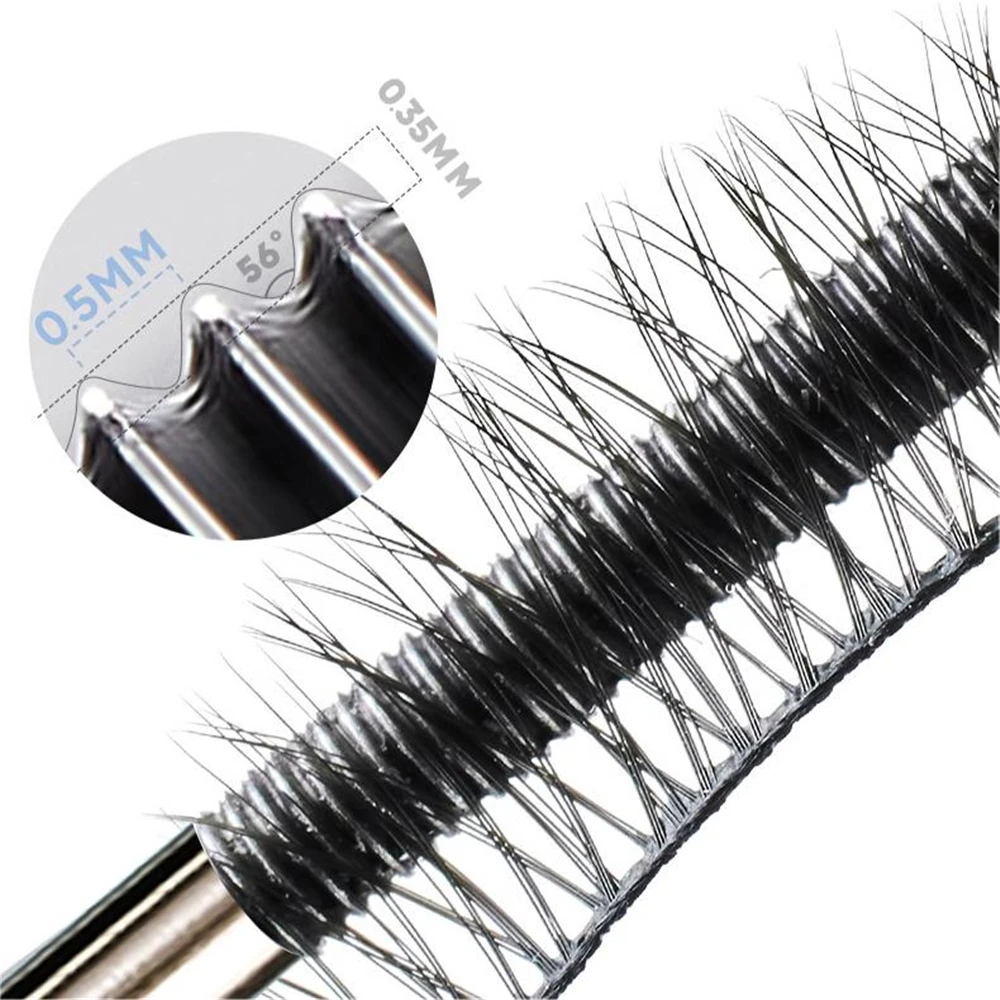 Silver Tube Tube Eyelash Primer Waterproof Long-lasting Non-smudged Mascara Lengthening & Volumizing Curl Fiber Eyes Lash Makeup
