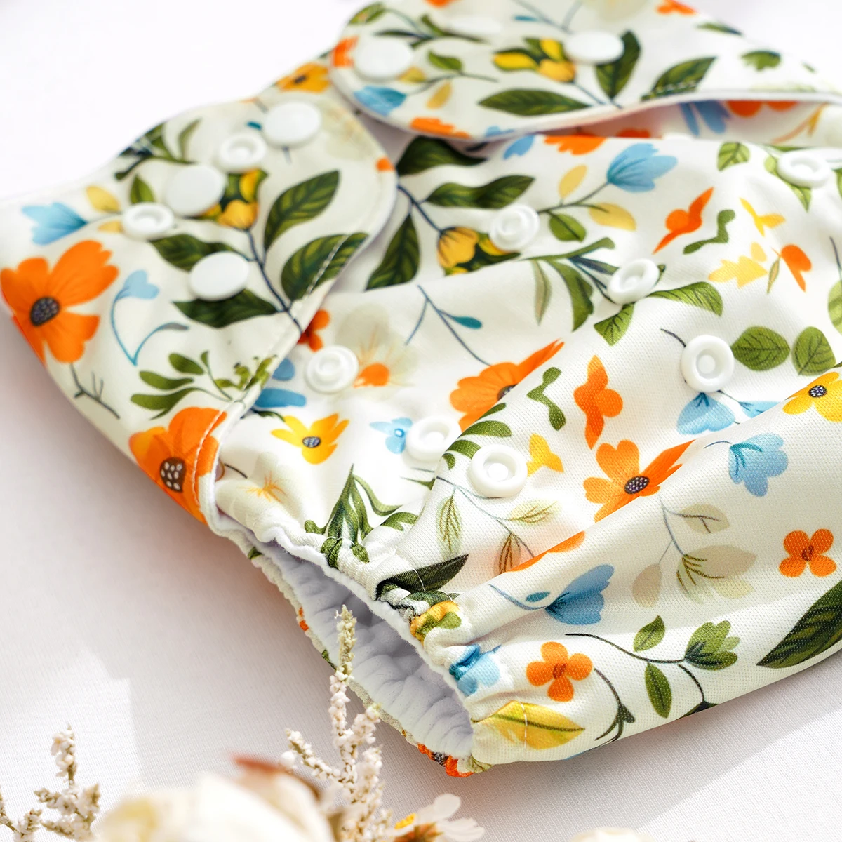 Elinfant 1 قطعة حفاضات جيب الطفل البيئية الطفل قابل للغسل وقابلة لإعادة الاستخدام القماش حفاضات الطفل صالح 3-15 كجم الطفل