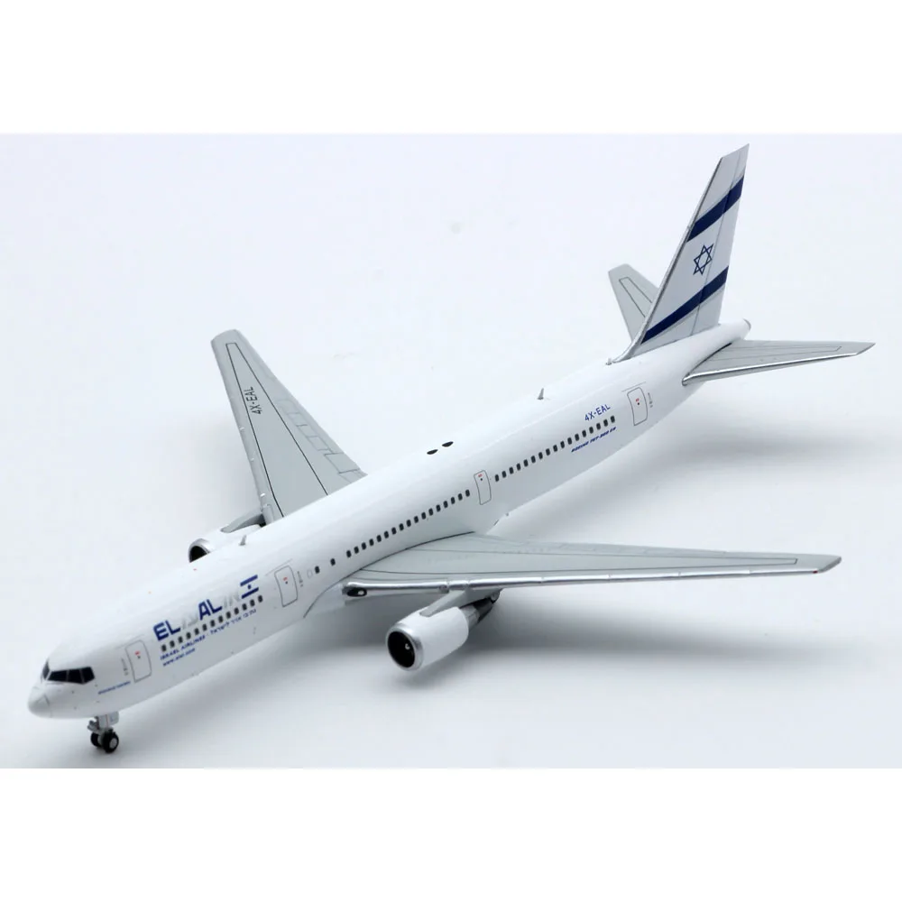 XX4170 Alloy Collectible airplane Gift JC Wings 1:400 EL AL Airlines Boeing B767-300ER Diecast Aircraft Model 4X-EAL With Stand