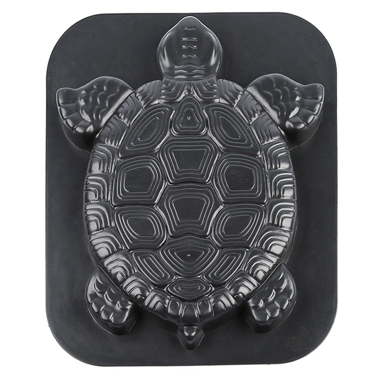 Turtle Concrete Mold ABS Paving Stone Maker DIY Garden Path Walkway Mold Reusable Easy Release 17.3x15 Inch for Outdoor Decor