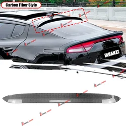 Car Rear Roof Lip Spoiler For KIA Stinger 2017 2018 2019 2020 2021 2022 2023 Car Rear Trunk Spoiler Lip Boot Wing Lip