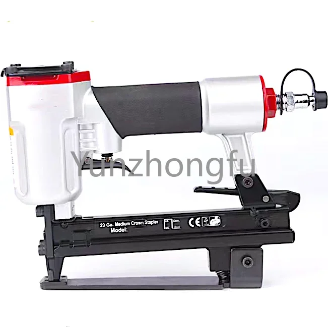 Pneumatic Plier Stapler for Stapling Double and Triple Wall Corrugate Sheets Edge Protectors, End Caps.