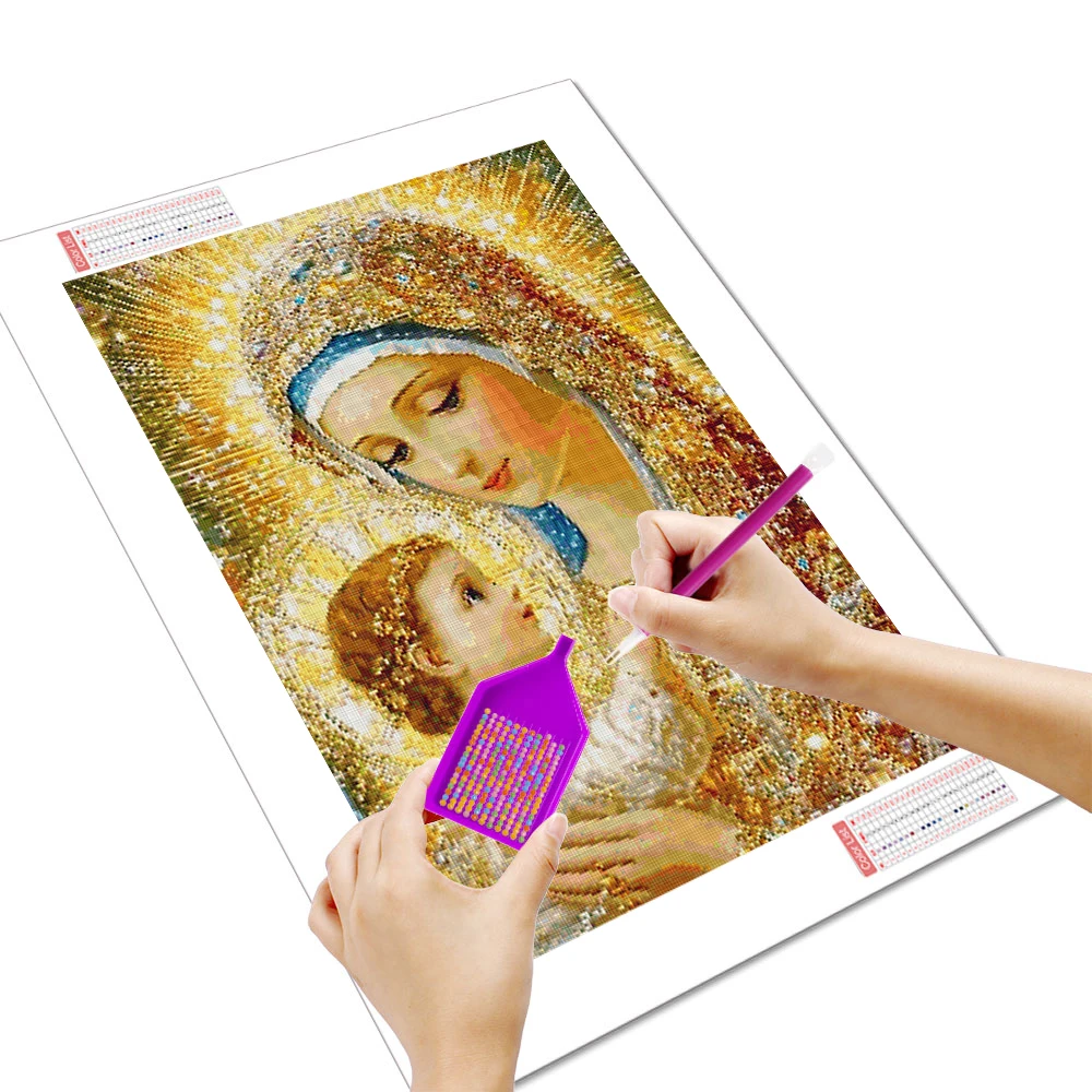 هواكان لوحة فسيفساء ماسية 5D ذ - مراجعة Embroidery Icon وسعره