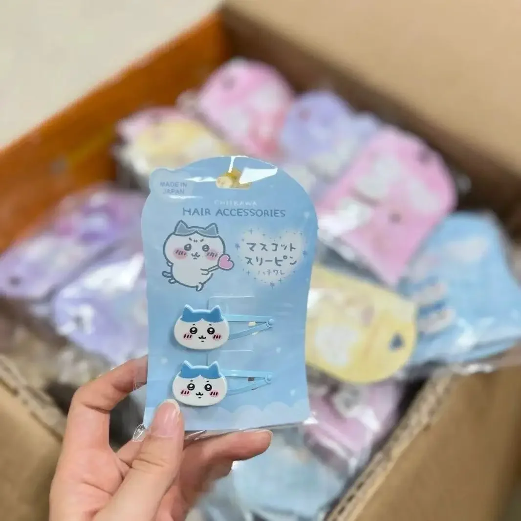 جديد Chiikawa Bb كليب فتاة Kawaii مشبك شعر طالب شريط مطاطي لطيف Usaki Hachiware الكرتون الانفجارات إكسسوارات الشعر