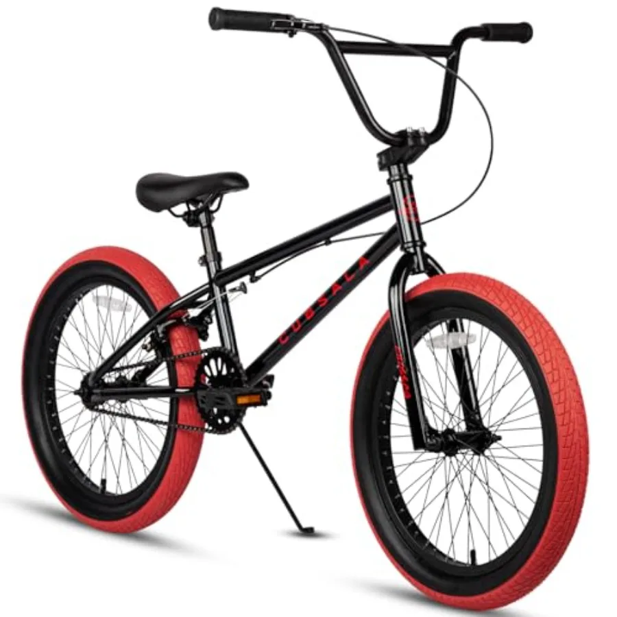 Bicicleta BMX de estilo libre, bicicleta de 18 y 20 pulgadas para 5-13 años y jinete de nivel principiante, varios colores para patio de juegos al aire libre y Pa