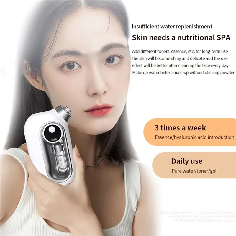 【Berserk】Airbrush Compressor For Facial Skin, Moisturizing Mist Atomizer With Oxygen Injector