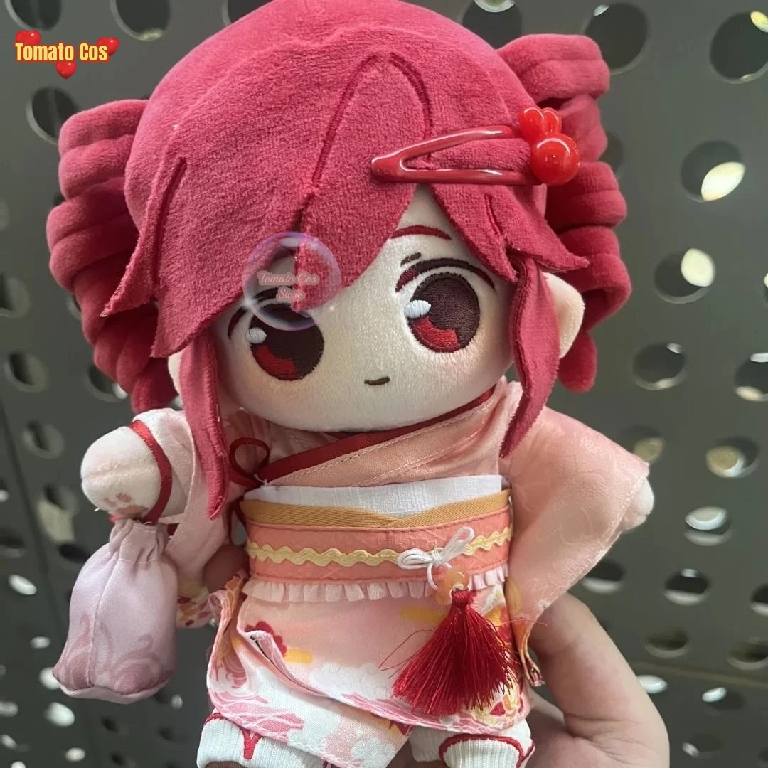 

20cm Anime Figure Kasane Teto Cute Plushies Soft Stuffed Pillow Room Decor Home Decor Kids Birthday Gift Boys Girl