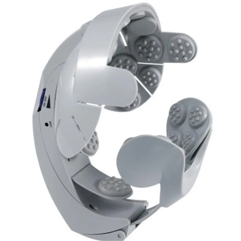

Portable massager humanized design adjust electric head massager point massage to relax the head of the brain