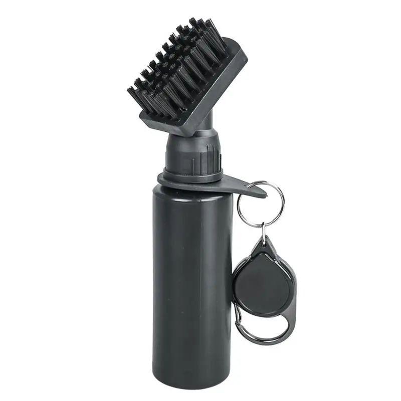 L71A Squeeze Water Bottle 7.5 Inches Holds 4 Ounces Of Water Golf Club Cleaner Brush With Scalable Retainer Clip