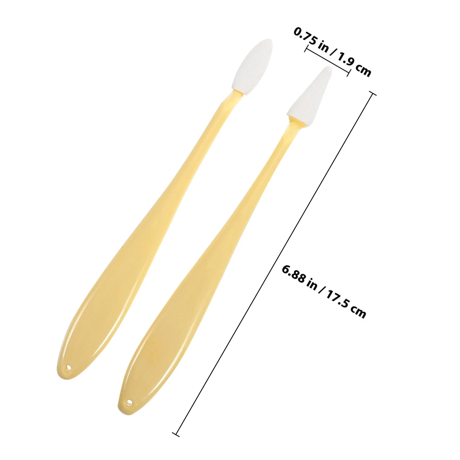 1 set Yellow Sketching Eraser Sponge High Gloss Drawing Correction Tool Portable Blending Stump for Artists Daily Use Wiper