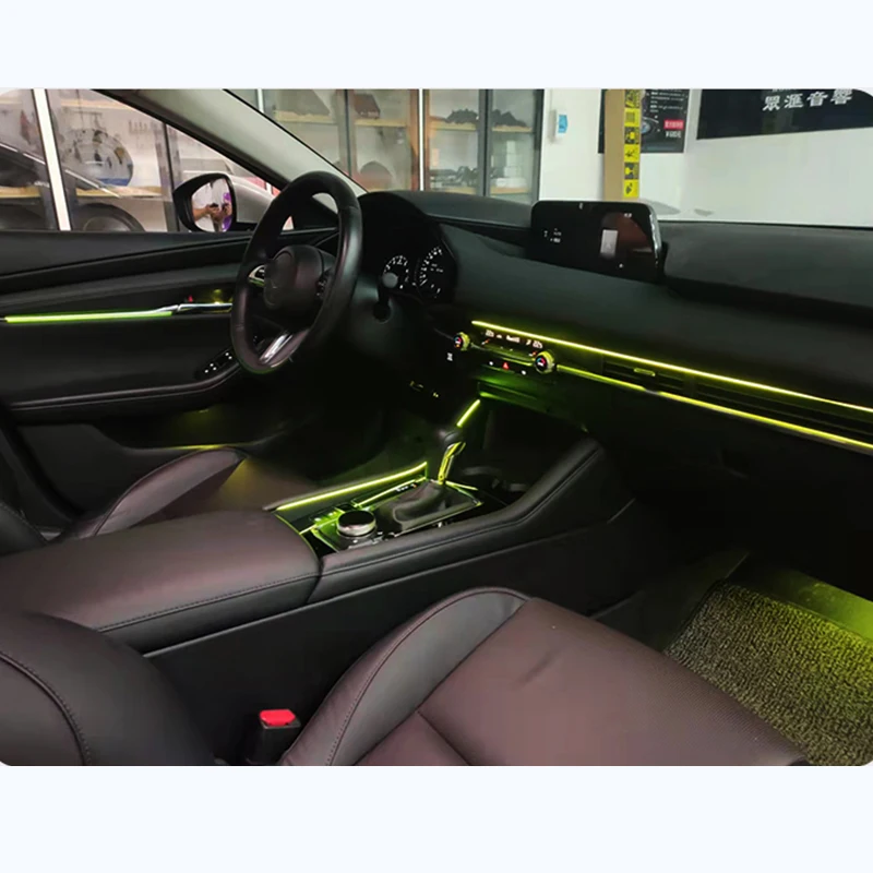 For Mazda CX-30 2023 2024 Atmosphere light interior center console atmosphere light decoration