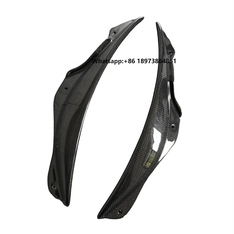 

OEM Style Dry Carbon Fiber Front Bumper Wind Blade Body Kit for Ferrari Sf90 New Condition Decorative Accessory