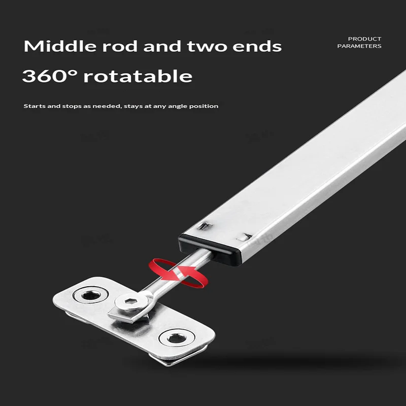 Insulated Sectioned Hinged Window Wind Support Windproof Positioner Position Limiter Fixer Inward Opening Window Telescopic Supp