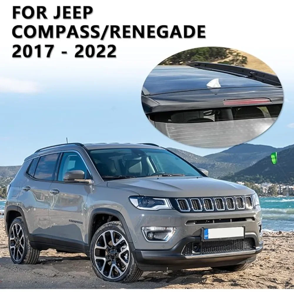 For Jeep Compass/Renegade 2017-2023 Car Shark Antenna Radio FM Signal  Car Shark Fin Radio Signal Antenna Car Radio Shark Fin