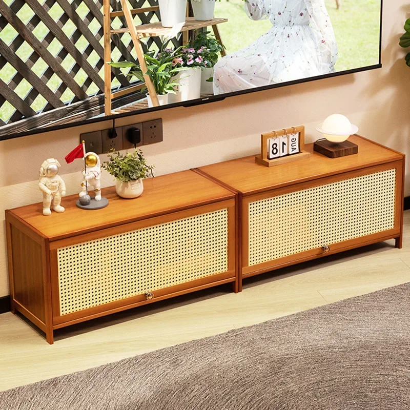 

Designer Bamboo Living Room Cabinet Entryways Corner Space Saving French Tv Cabinet Mueble Para Tv Vitrinekast Dresser Bedroom