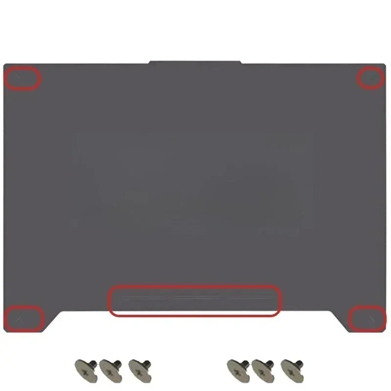 TUF 게이밍 F15 FX507 FA507 FX507Z FA507R 노트북 LCD 뒷면 커버 전면 베젤 손목 받침대 하단 케이스 힌지 썸네일 2