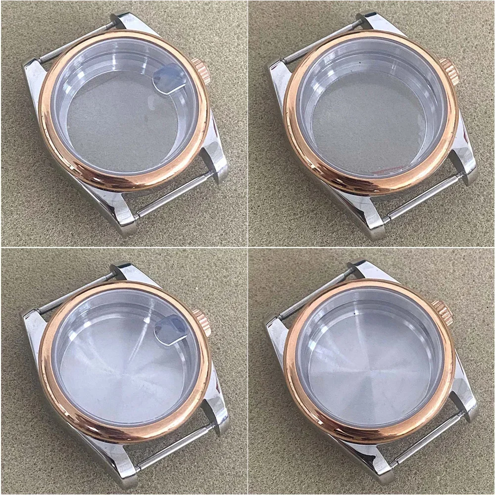 

36mm 39mm NH35 Case Sapphire Crystal Glass Clear Solid Bottom Cover Accessories for Datejust NH36 NH35 Mechanical Movement