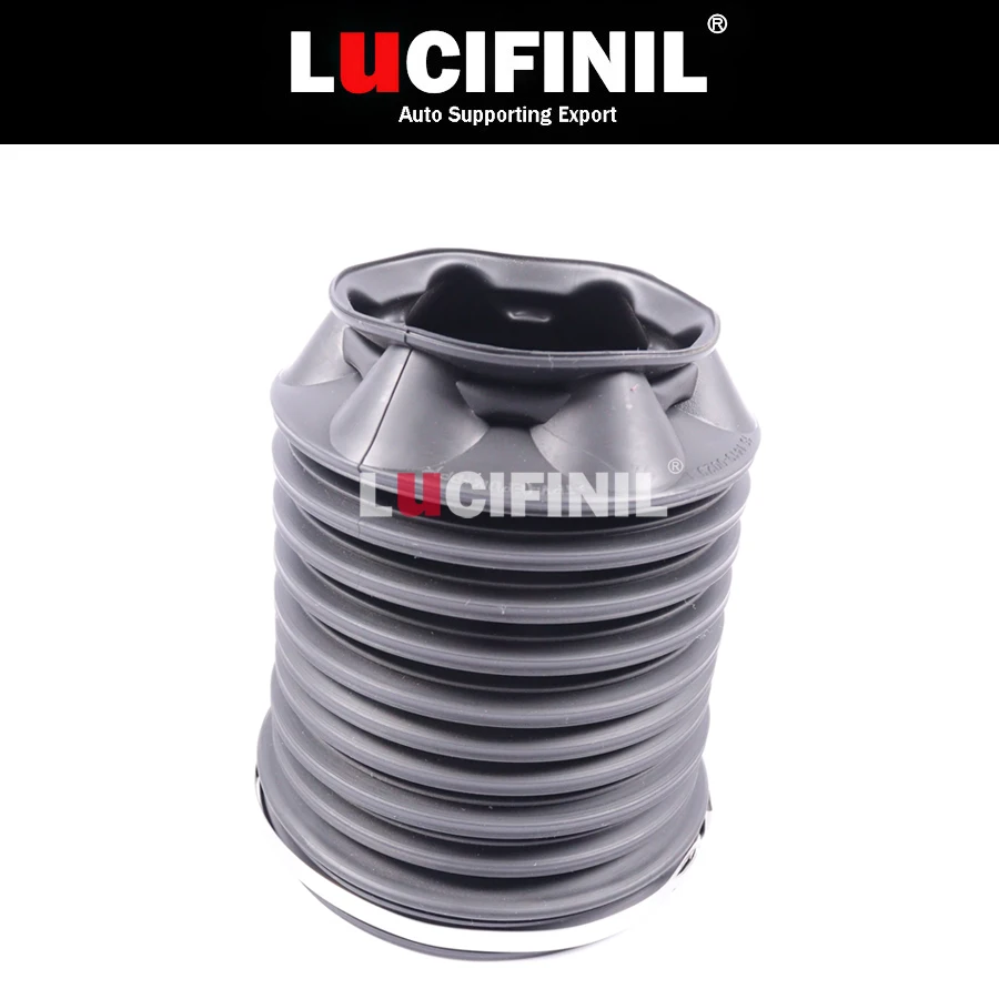 LuCIFINIL 2009-2013 Dust Cover + Clip Ring Fit Porsche Panamera 970 Front Air Suspension Shock Absorber