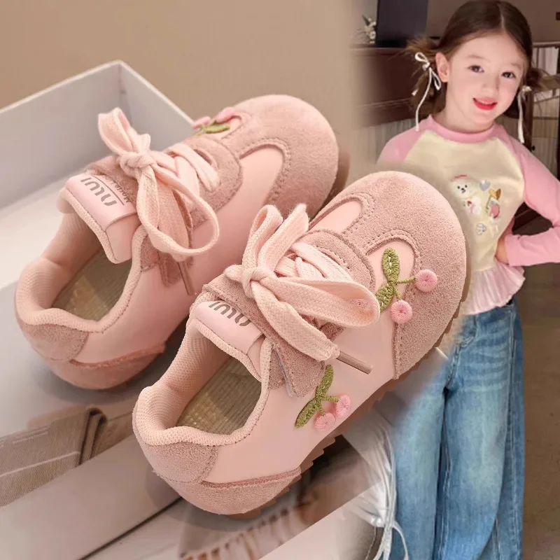 

Trendy Children Mesh Shoes Students Outdoor Sports Non-Slip Shoes Girls Versatile Shoes Kids Soft-Soled Casual Style Breathable