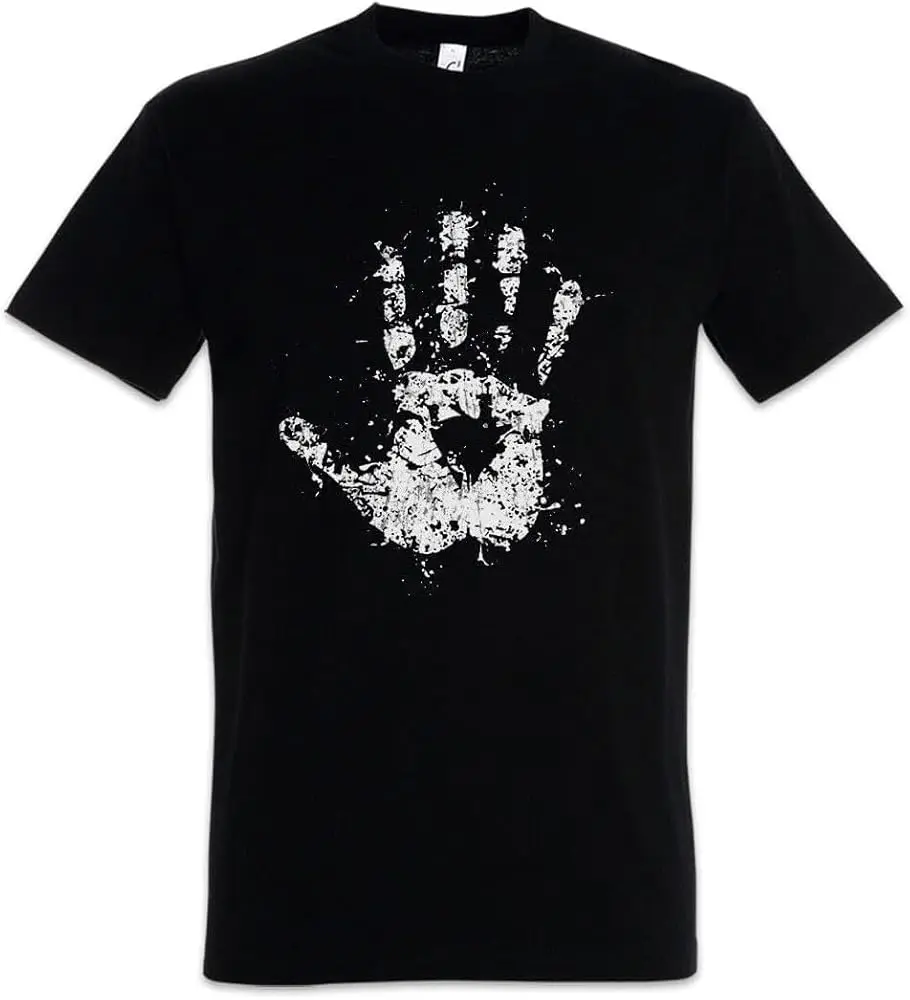 White Hand II T-Shirt The Isengard Saruman Rings White Hand Symbol Uruk Shark