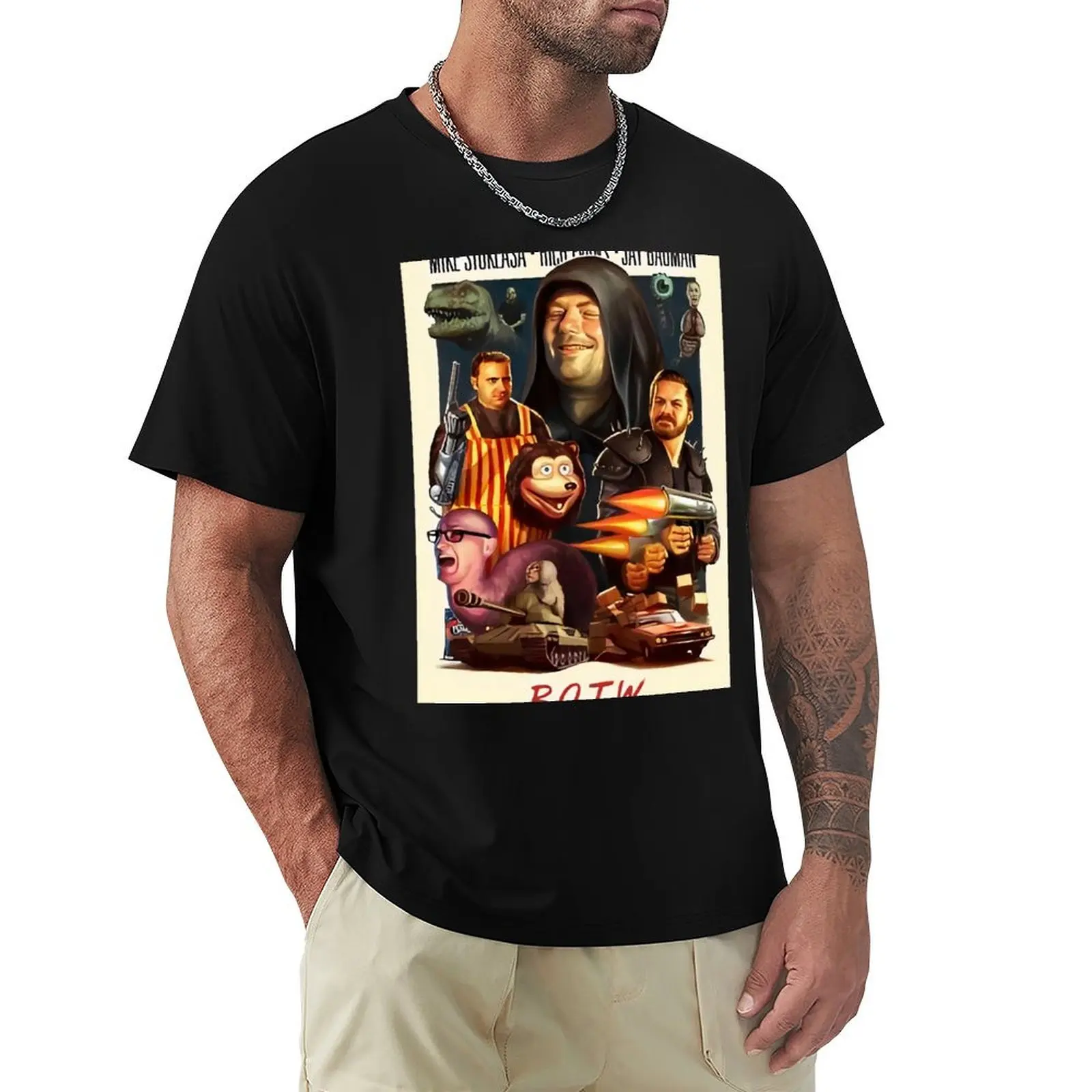 RLM Red Letter Media BOTW T-Shirt quick drying plus size clothes men t shirts