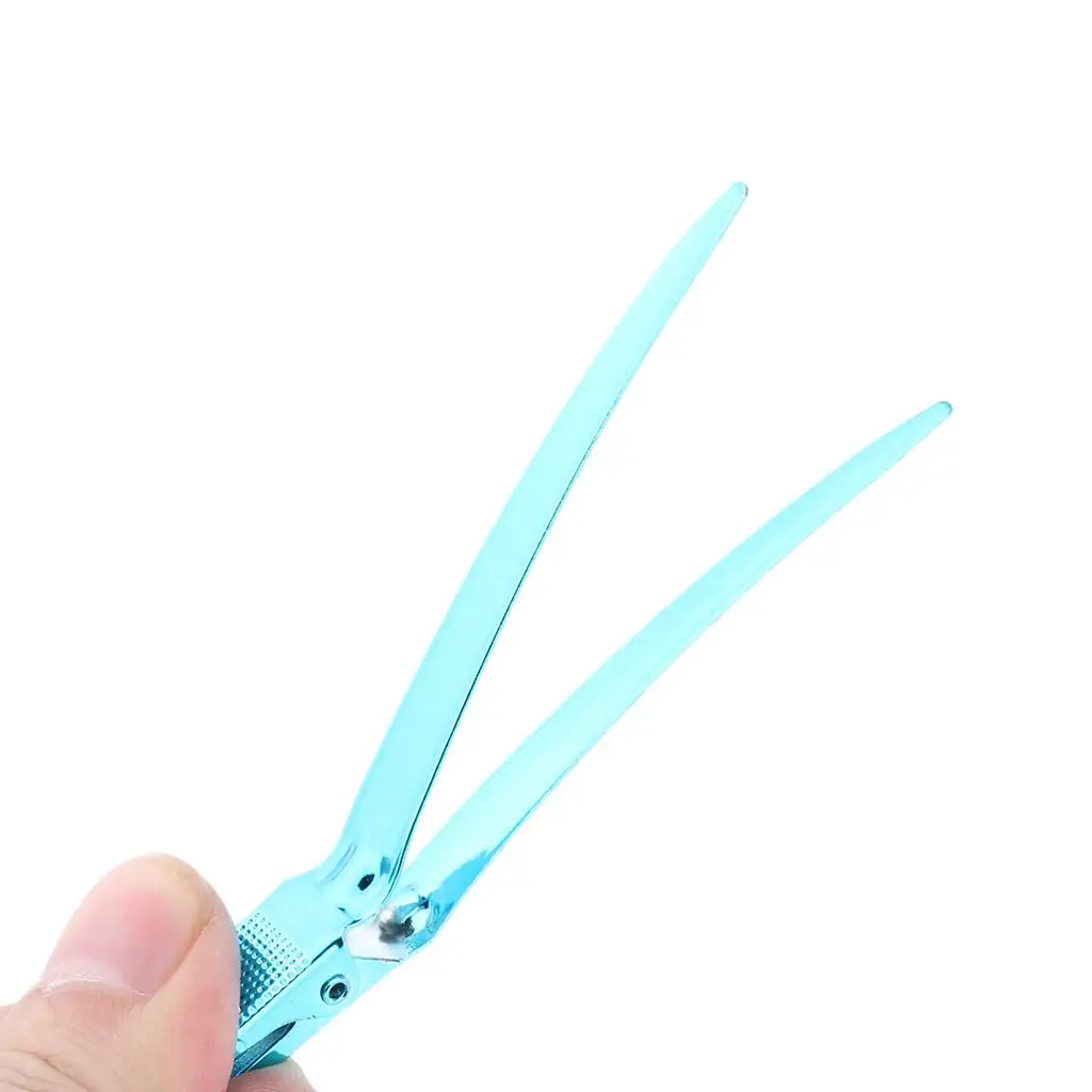 12 Stück Krokodilklemme zum Selbermachen, Haarschnitt, Färben, Styling ohne Zähne