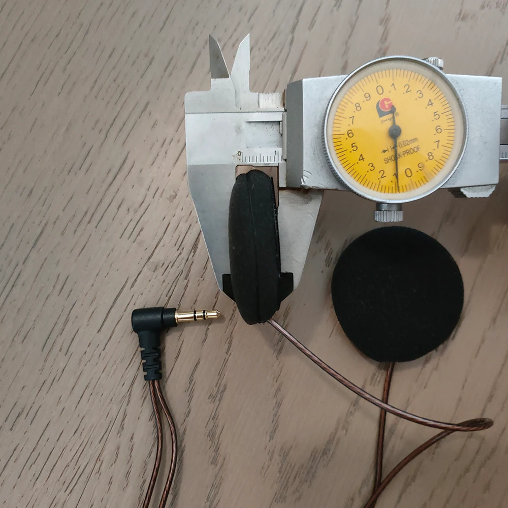 Głośnik do kasku ELFINEAR RIDE-VOICEPRO: wyraźność głosu, ulepszony magnes, złącza AUX 3,5 mm