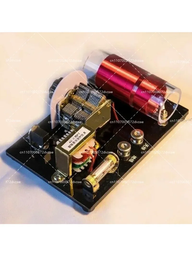 Dual Loop Air Variable Capacitor Diode Detector with Impedance Converter Electronic Component for Circuitry