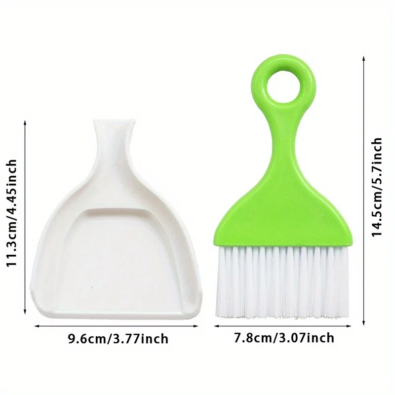 1 Set, Creative mini broom dustpan set desktop organization and cleaning small broom computer small broom cleaning keyboard