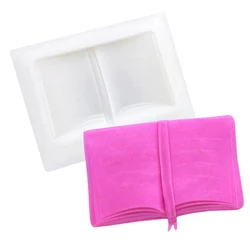 Book Graduation Silicone Sugarcraft Mold Chocolate Cupcake Baking Fondant Cake Decorating Tools